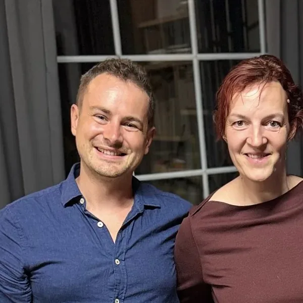 Lenka Ležalová a Daniel Križák