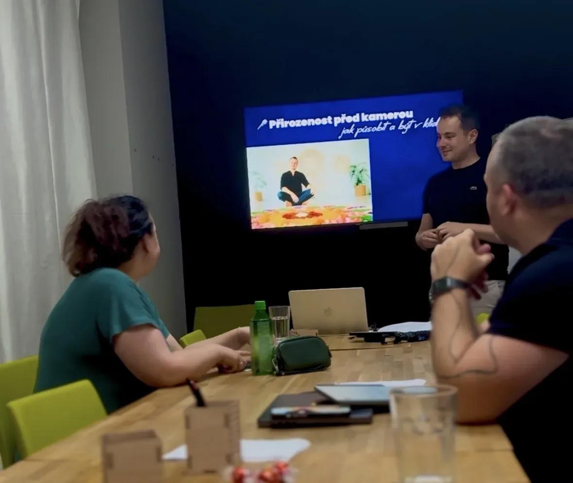 Workshop natáčení videí — Přirozenost před kamerou